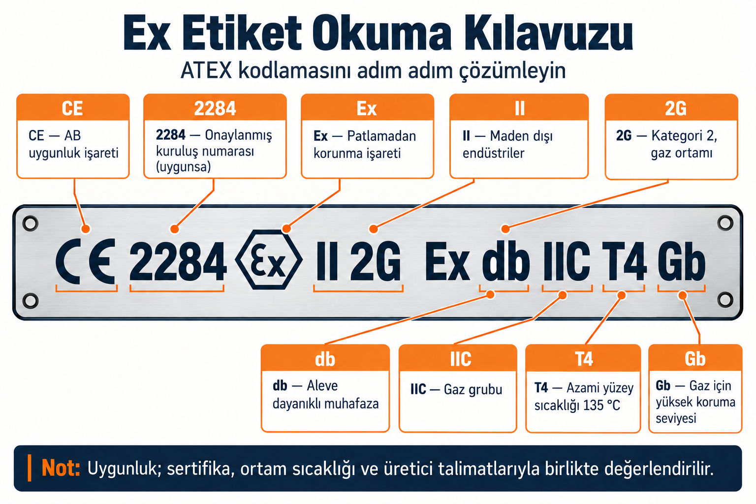 Ex Etiket Okuma Kılavuzu - 2284 örnek kodlama